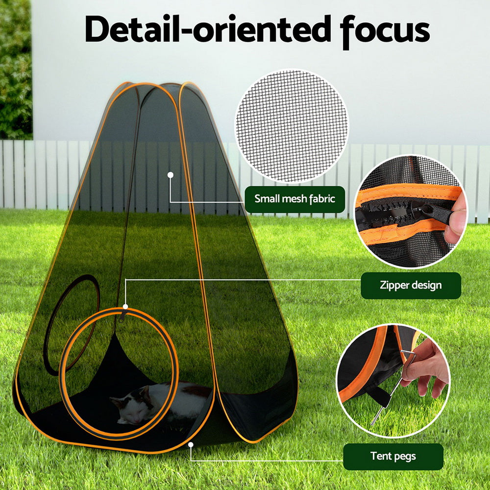 Dog Playpens & Gates: i.Pet Pet Playpen Cat House 6 IN 1 Tent Tunnel Dog Cage Puppy Rabbit Play Portable