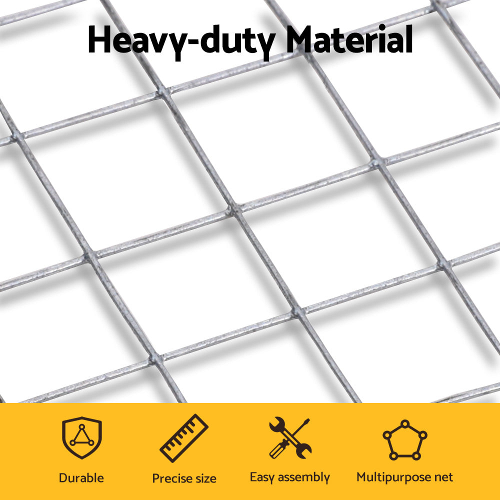 Automotive Repair & Speciality Tools: i.Pet Poultry Chicken Fence Pet Netting Wire Mesh Roll Duck Goose Coop 15Mx120CM