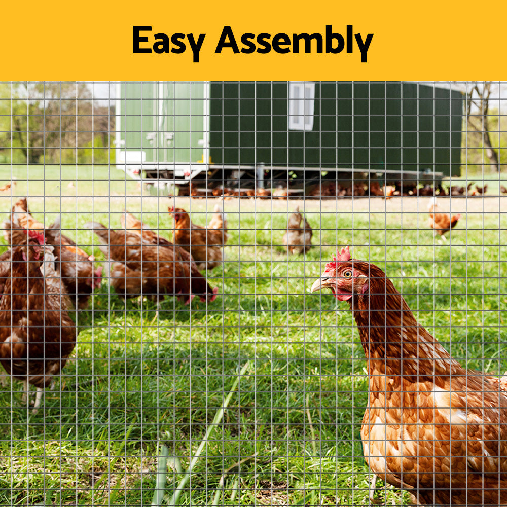 Automotive Repair & Speciality Tools: i.Pet Poultry Chicken Fence Pet Netting Wire Mesh Roll Duck Goose Coop 15Mx120CM