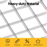 i.Pet Poultry Chicken Fence Pet Netting Wire Mesh Roll Duck Goose Coop 25Mx1.2M