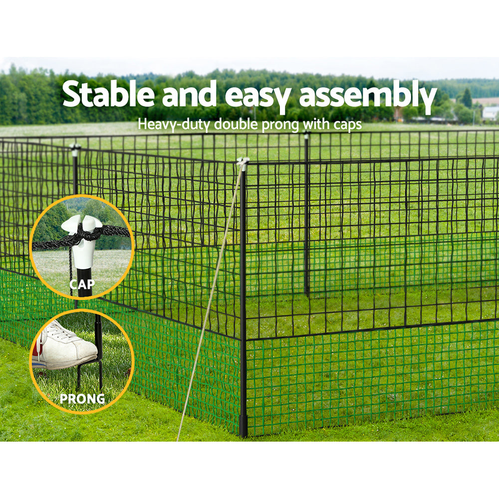 Fencing: i.Pet Chicken Fence Electric 25Mx125CM Poultry Netting
