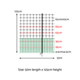 Fencing: i.Pet Chicken Fence Electric 50Mx125CM Poultry Netting