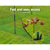 Fencing: i.Pet Chicken Fence Electric 50Mx125CM Poultry Netting