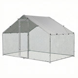 Small Animal Habitats & Cages: i.Pet Chicken Coop Rabbit Hutch Outdoor Run Walk in Hen Cage Ferret House 3x2x2m