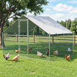 Small Animal Habitats & Cages: i.Pet Chicken Coop Rabbit Hutch Outdoor Run Walk in Hen Cage Ferret House 3x2x2m