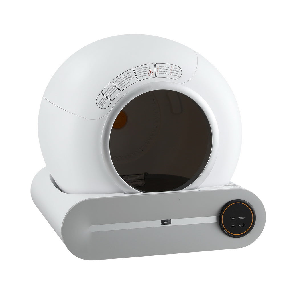 Cat Litter: i.Pet Automatic Cat Litter Box Self-Cleaning Large Smart Cat Litter Box Toilet App Control 9L