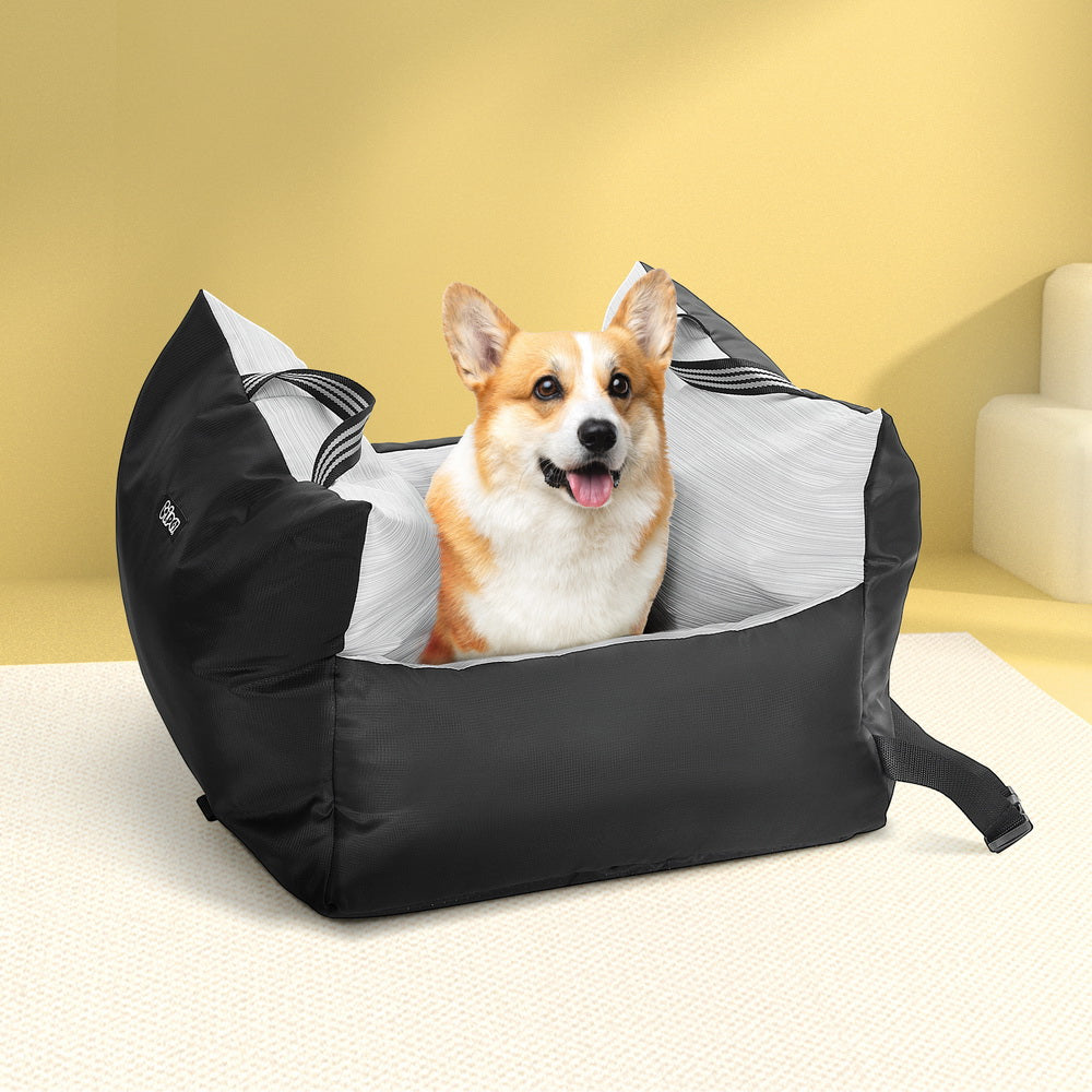 Automotive Decor: i.Pet Dog Car Seat Booster Cover Dog Bed Portable Waterproof Belt Non Slip