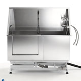 i.Pet Electric Pet Bath Tub Dog Grooming Stainless Steel Wash Station 127cm