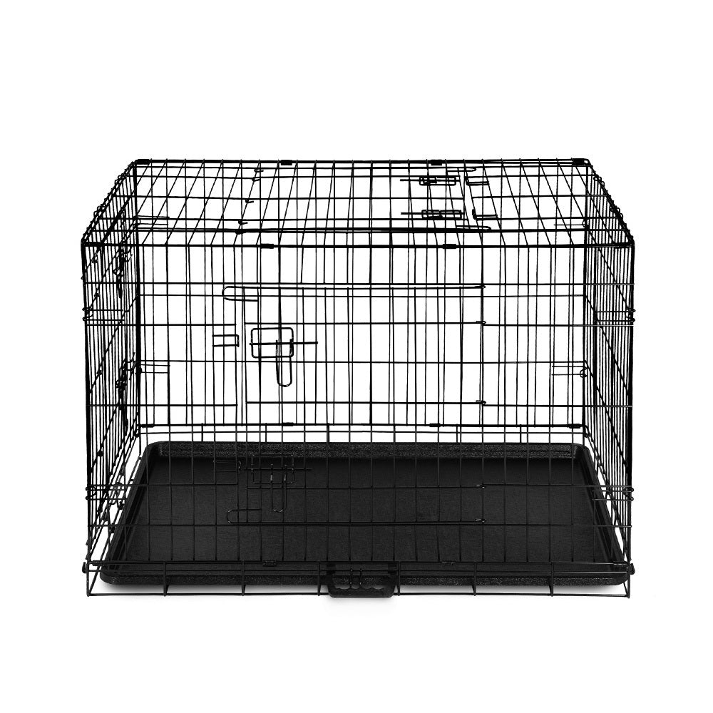 Dog Kennels: i.Pet 36" Dog Cage Crate Kennel 3 Doors