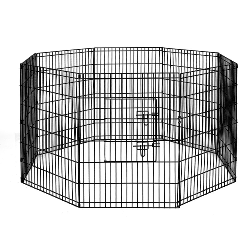 Dog Playpens & Gates: i.Pet 36" 8 Panel Dog Playpen Pet Fence Exercise Cage Enclosure Play Pen