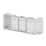 Dog Playpens & Gates: i.Pet Dog Playpen Enclosure 6 Panel Pet Fence Wooden Play Pen
