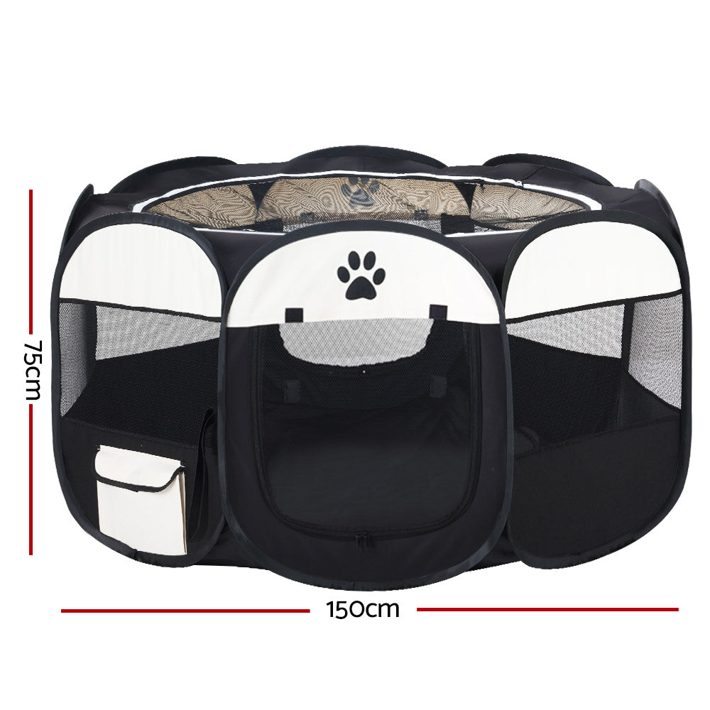 Dog Playpens & Gates: i.Pet Dog Playpen Tent Pet Crate Fence 3XL Enclosure