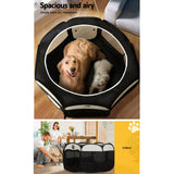 Dog Playpens & Gates: i.Pet Dog Playpen Tent Pet Crate Fence 3XL Enclosure