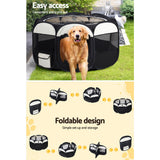 Dog Playpens & Gates: i.Pet Dog Playpen Tent Pet Crate Fence 3XL Enclosure