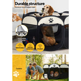 Dog Playpens & Gates: i.Pet Dog Playpen Tent Pet Crate Fence 3XL Enclosure