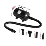 Pet Cleaning Supplies: i.Pet Pet Hair Dryer Dog Cat Grooming Speed Blower Hairdryer Heater Low Noise