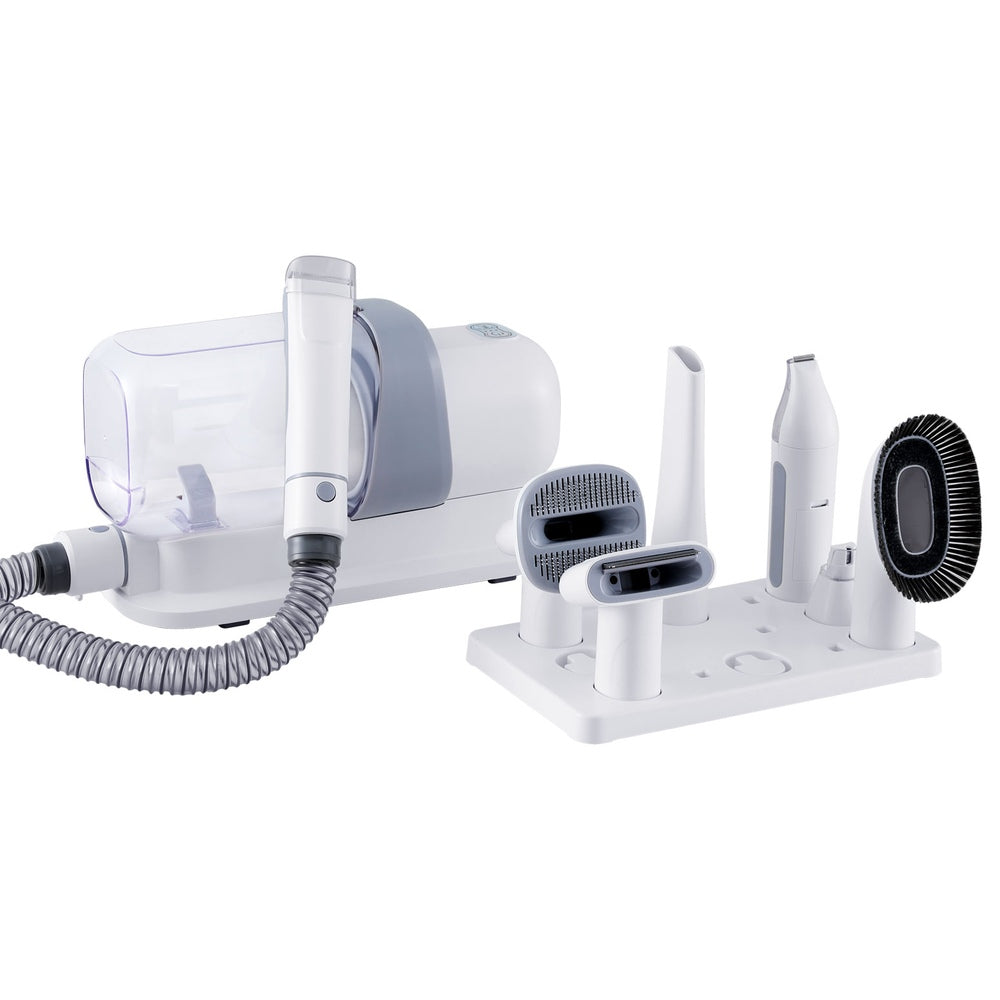 Pet Grooming Supplies: i.Pet Pet Grooming Kit Vacuum Dog Cat Hair Dryer Remover Clipper Brushes Cleaning