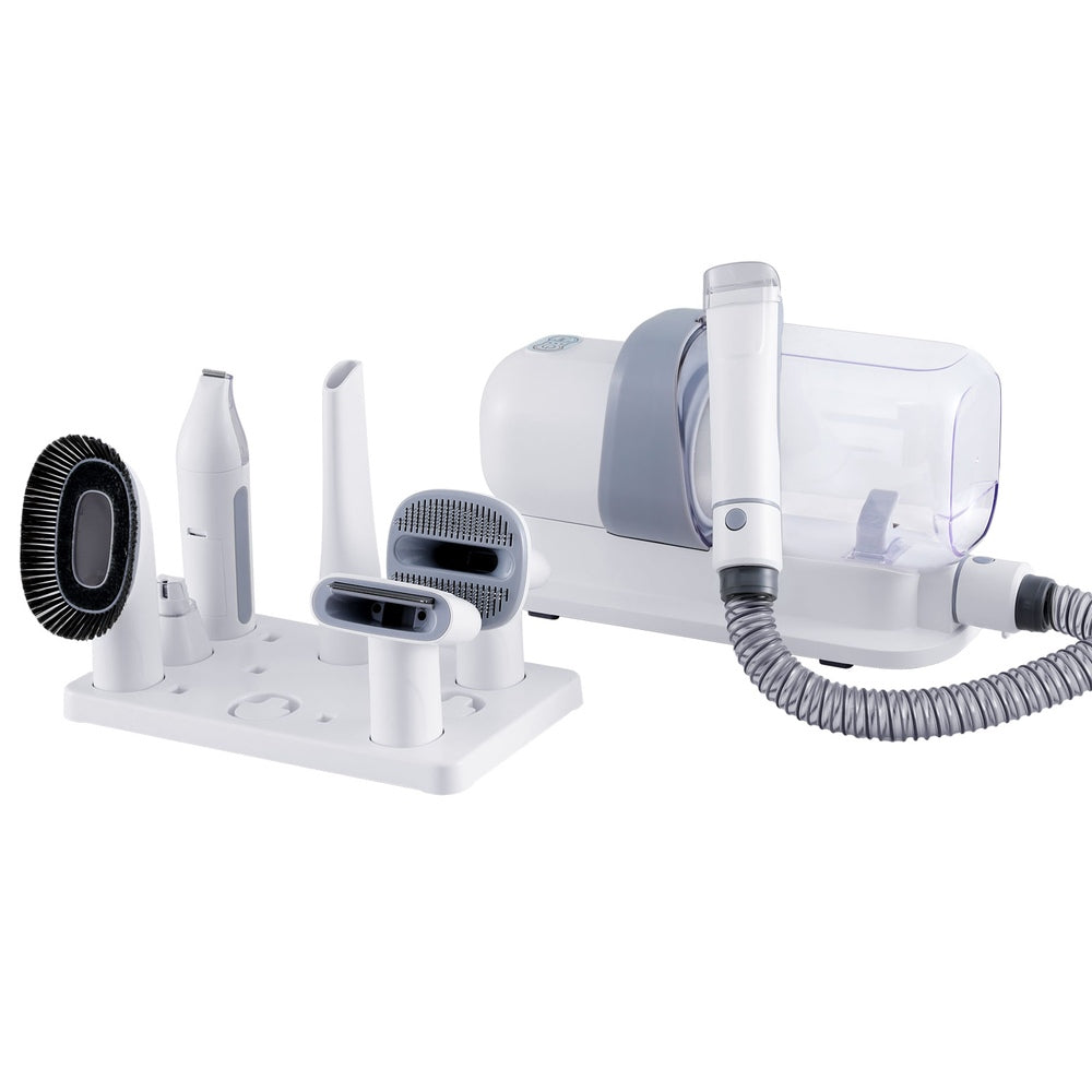 Pet Grooming Supplies: i.Pet Pet Grooming Kit Vacuum Dog Cat Hair Dryer Remover Clipper Brushes Cleaning