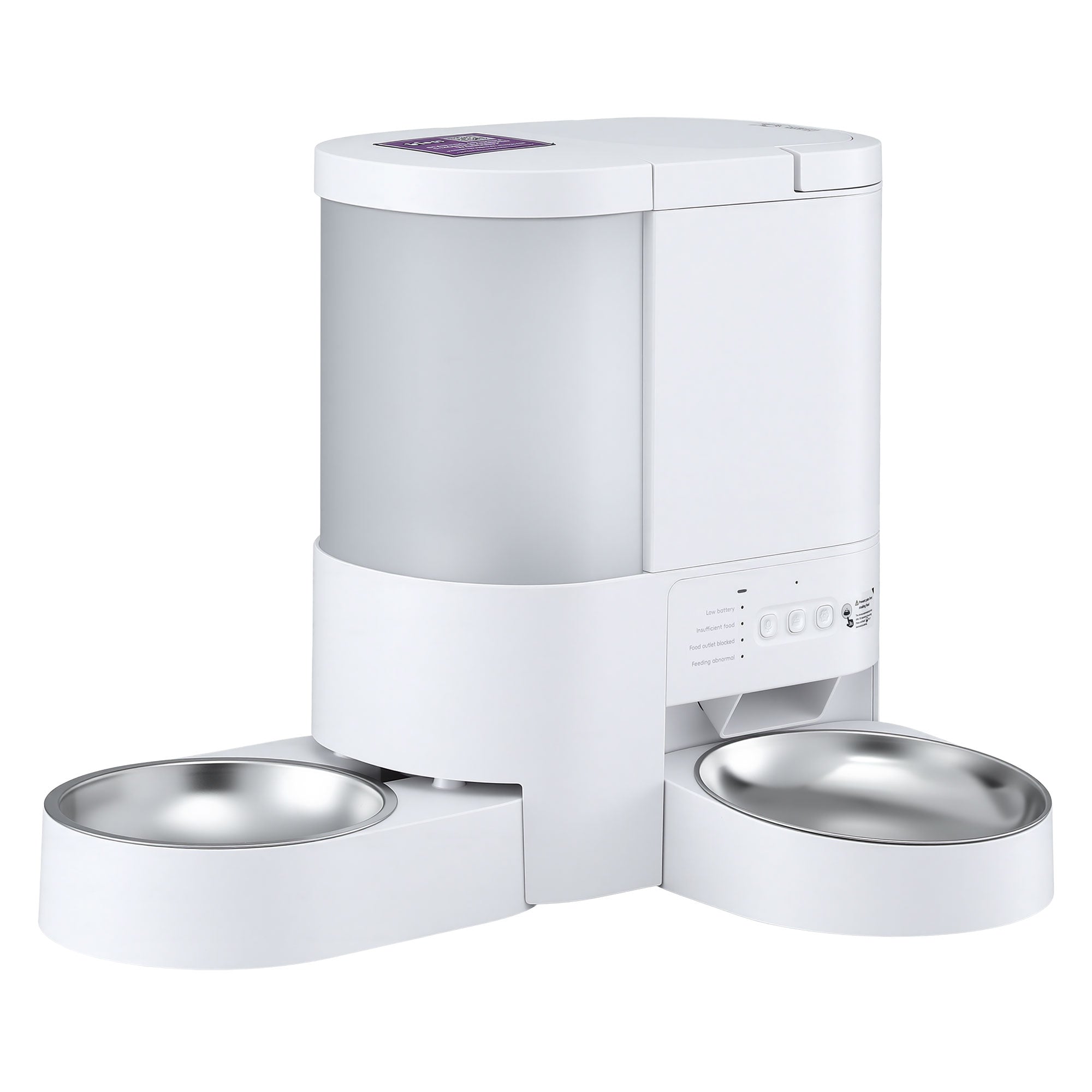 i.Pet Automatic Pet Feeder Water Dispenser 2-in-1 Smart WiFi Dog Cat Food 4L