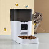Dog Bowls, Feeders & Waterers: i.Pet Automatic Pet Feeder Dog Cat Feeder Wifi 3L Auto Smart Food Dispenser