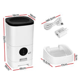 Dog Bowls, Feeders & Waterers: i.Pet Automatic Pet Feeder 6L Wifi Auto Dog Cat Smart Food Dispenser Timer