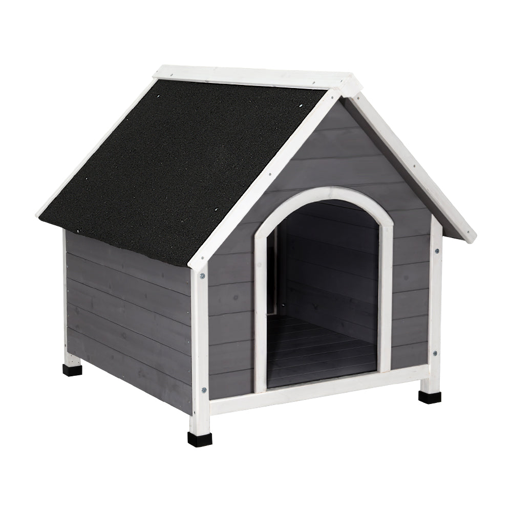 Dog Kennels: i.Pet Dog Kennel Wooden Large House Outdoor Indoor Puppy Pet Cabin Weatherproof XL
