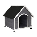 Dog Kennels: i.Pet Dog Kennel Wooden Large House Outdoor Indoor Puppy Pet Cabin Weatherproof XL