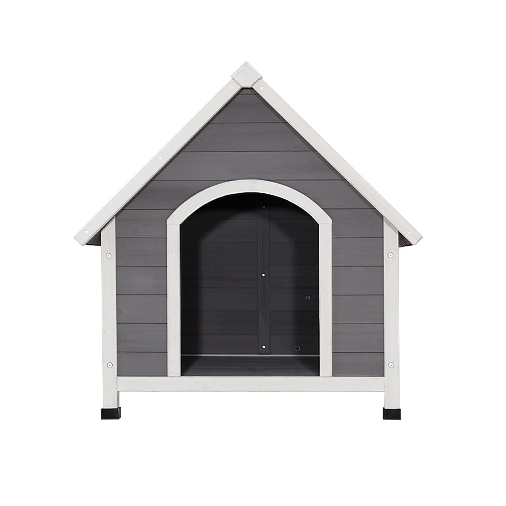 Dog Kennels: i.Pet Dog Kennel Wooden Large House Outdoor Indoor Puppy Pet Cabin Weatherproof XL