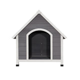 Dog Kennels: i.Pet Dog Kennel Wooden Large House Outdoor Indoor Puppy Pet Cabin Weatherproof XL