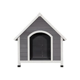 Dog Kennels: i.Pet Dog Kennel Wooden Large Outdoor House Indoor Puppy Pet Cabin Weatherproof