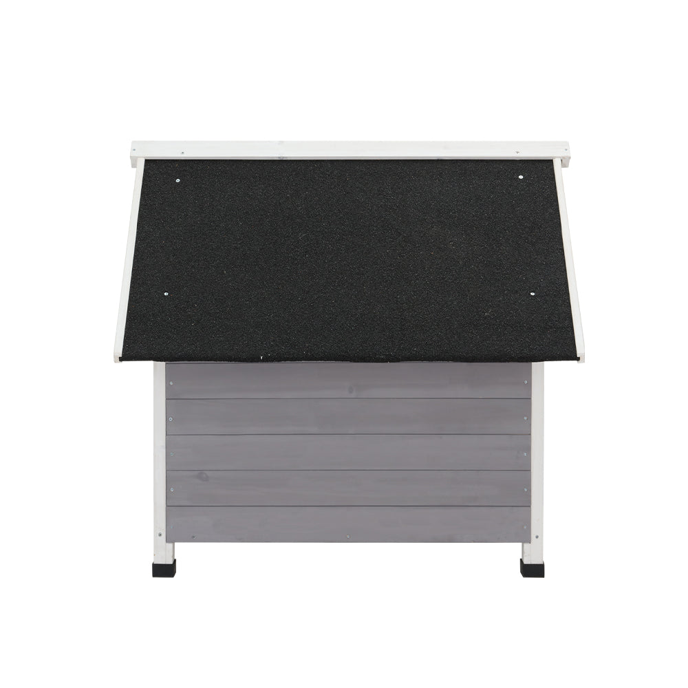 Dog Kennels: i.Pet Dog Kennel Wooden Large Outdoor House Indoor Puppy Pet Cabin Weatherproof