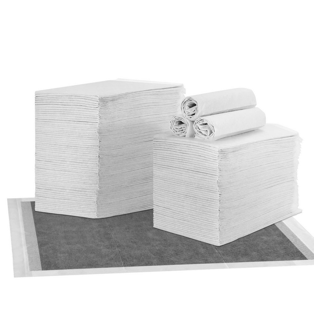 Dog Training Aids: i.Pet Pet Training Pads 400pcs 60x60cm Puppy Dog Toilet Pee Indoor Super Absorbent Grey
