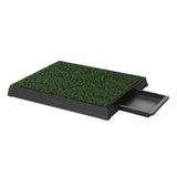 Dog Training Aids: i.Pet Pet Training Pad Dog Potty Toilet Large Loo Portable With Tray Grass Mat