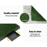 Dog Training Aids: i.Pet Pet Training Pad Dog Potty Toilet Large Loo Portable With Tray Grass Mat