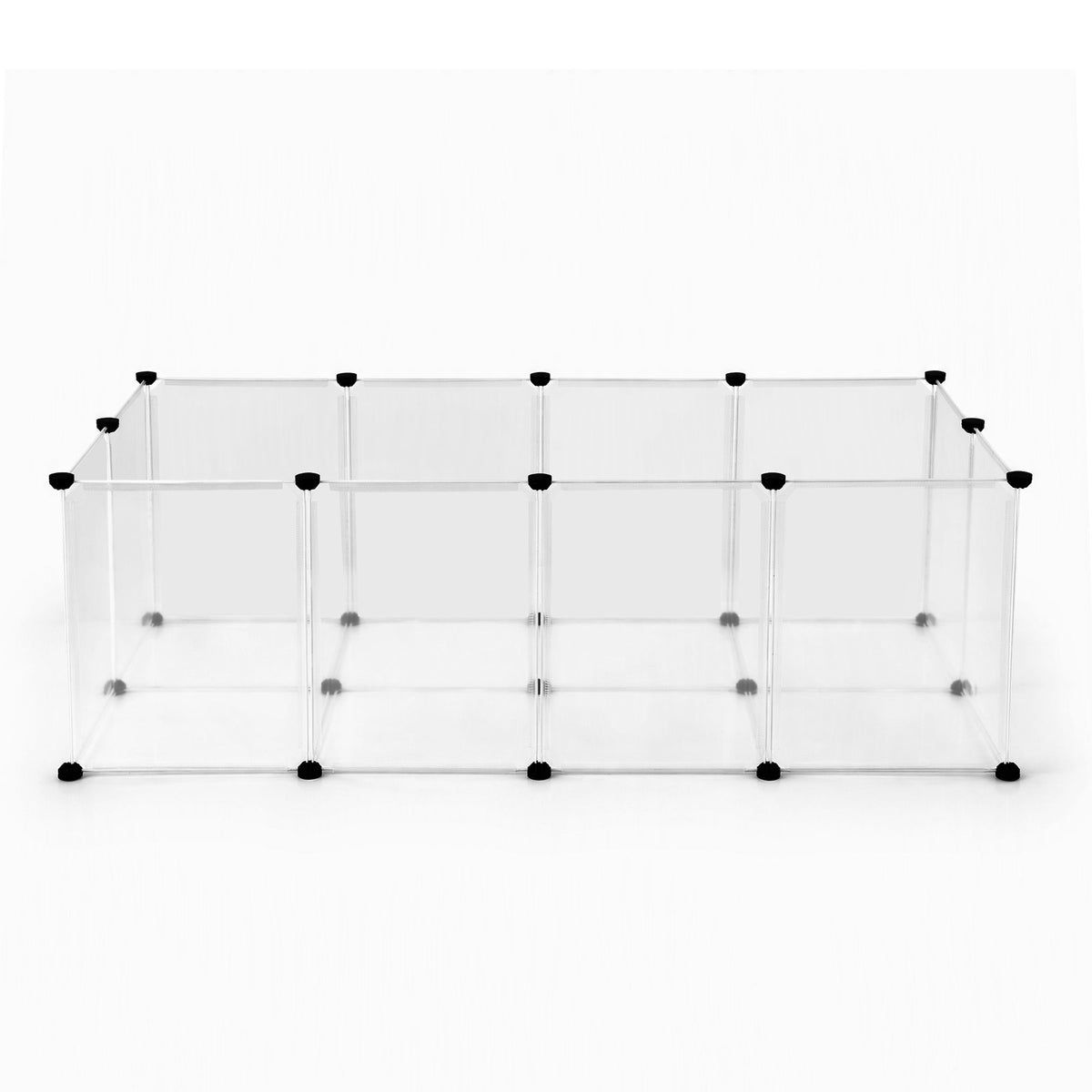 i.Pet Pet Dog Playpen 20 Panels with Baseboard DIY Enclosure