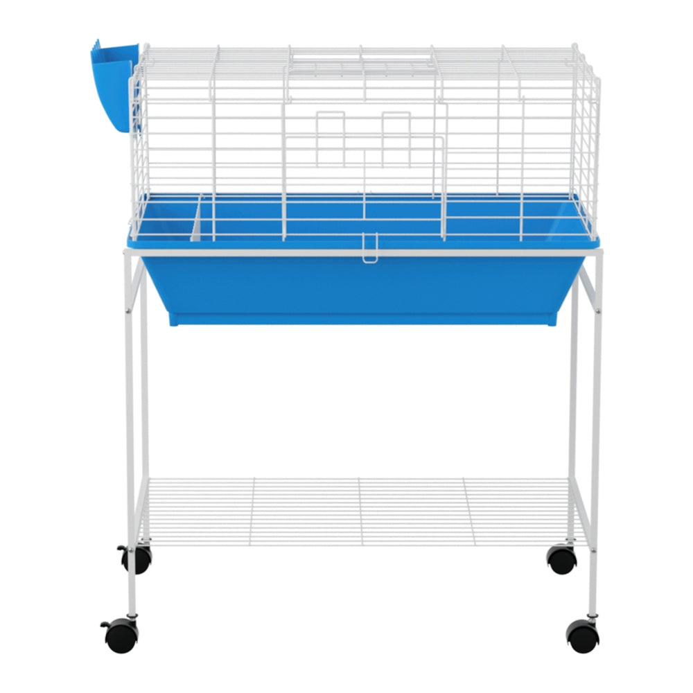 Small Animal Habitats & Cages: i.Pet Rabbit Cage 88cm Indoor Guinea Pig