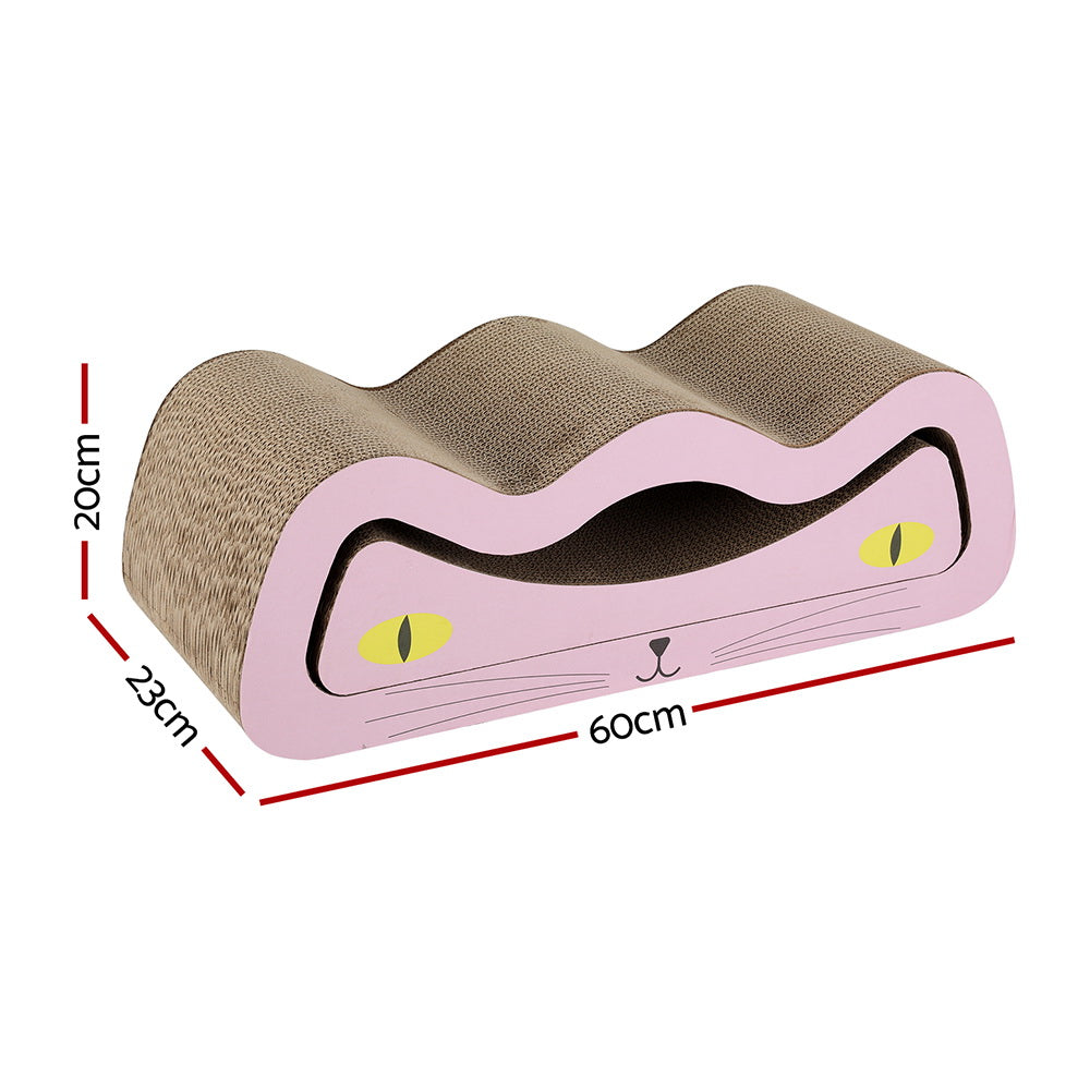 Cat Scratchers: i.Pet Cat Scratching Board Scratcher Cardboard Kitten Indoor Climbing Pad Catnip
