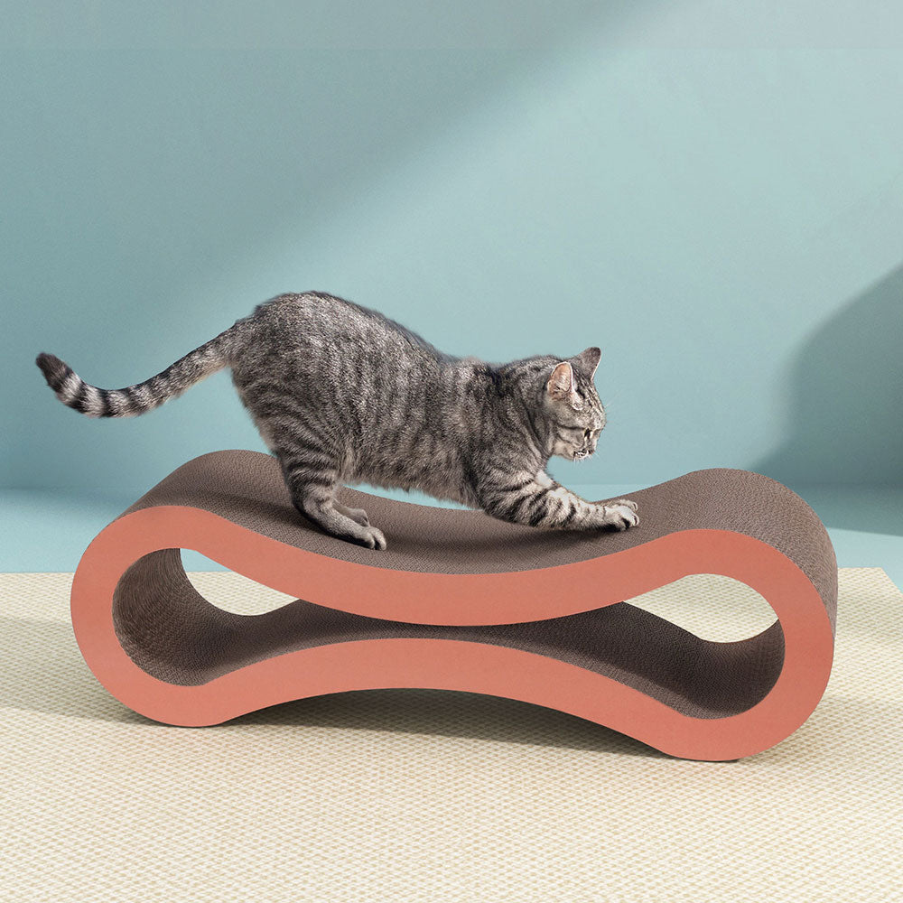 Cat Scratching Posts: i.Pet Cat Scratching Board Scratcher Cardboard Kitten Indoor Climbing Bed Catnip
