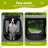 i.Pet Pet Stroller Dog Pram Large Carrier Cat Travel Foldable Strollers 4 Wheels Trolley