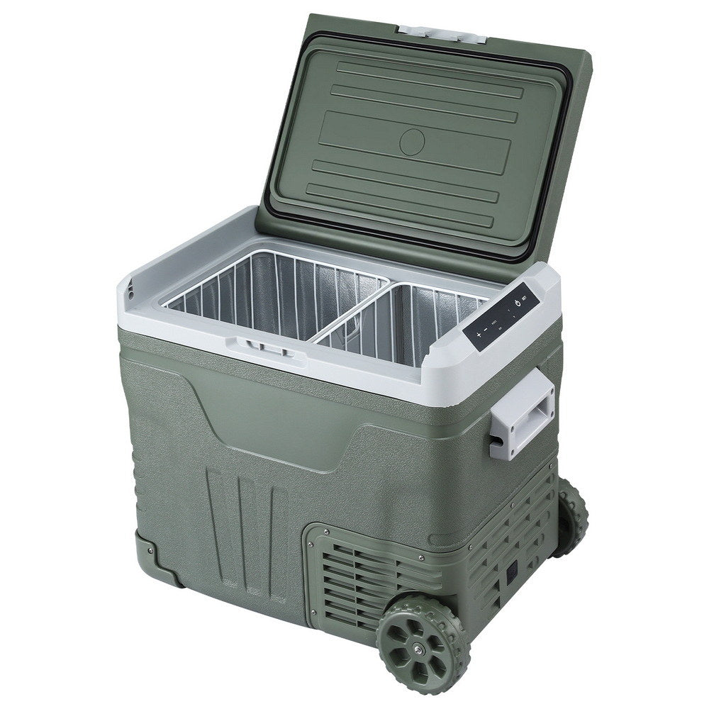 Camping Appliances: Portable Fridge 50L Camping Bar Fridges Freezer 12V/24V/240V