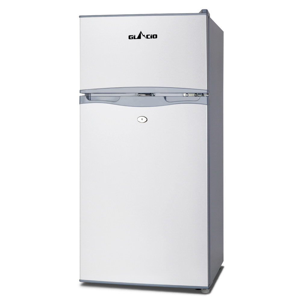 Camping Appliances: Glacio 100L Portable Fridge Freezer Bar Upright 12V/24V/240V Camping Caravan