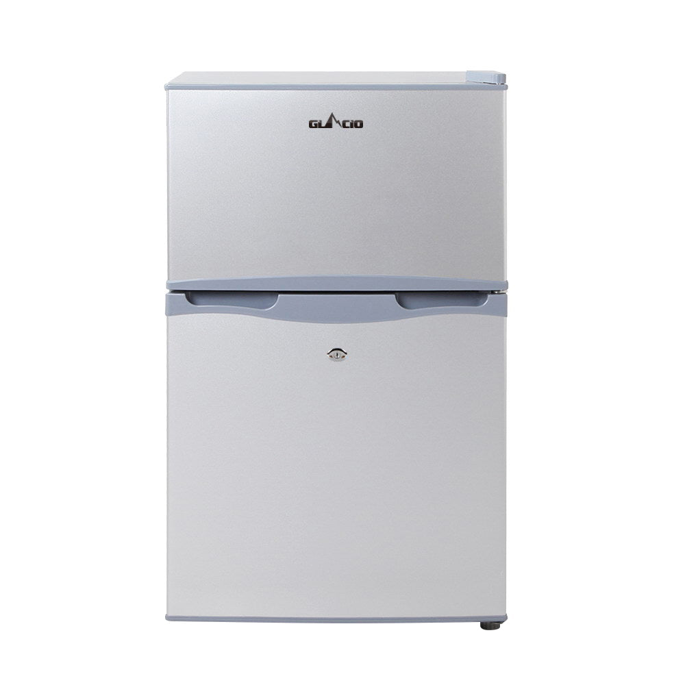 Camping Appliances: Glacio 65L Portable Fridge Freezer Bar Upright 12V/24V/240V Camping Caravan