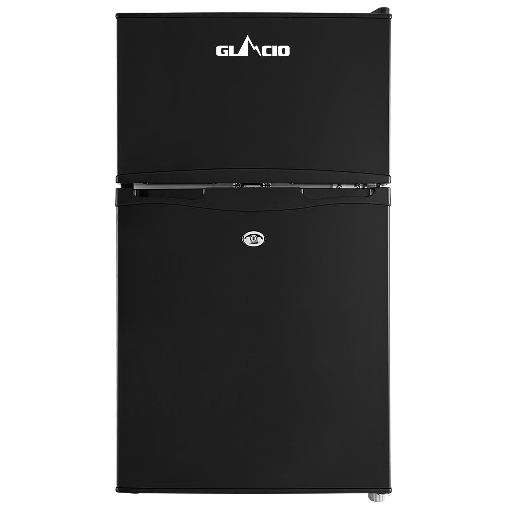 Camping Appliances: Glacio 90L Portable Fridge Freezer Bar Upright 12V/24V/240V Camping Caravan
