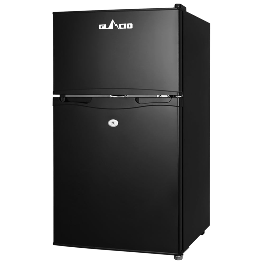 Camping Appliances: Glacio 90L Portable Fridge Freezer Bar Upright 12V/24V/240V Camping Caravan