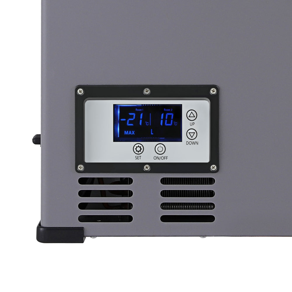 Camping Appliances: Glacio Camping Fridge 80L Portable Bar Fridges Freezer 12V/24V/240V