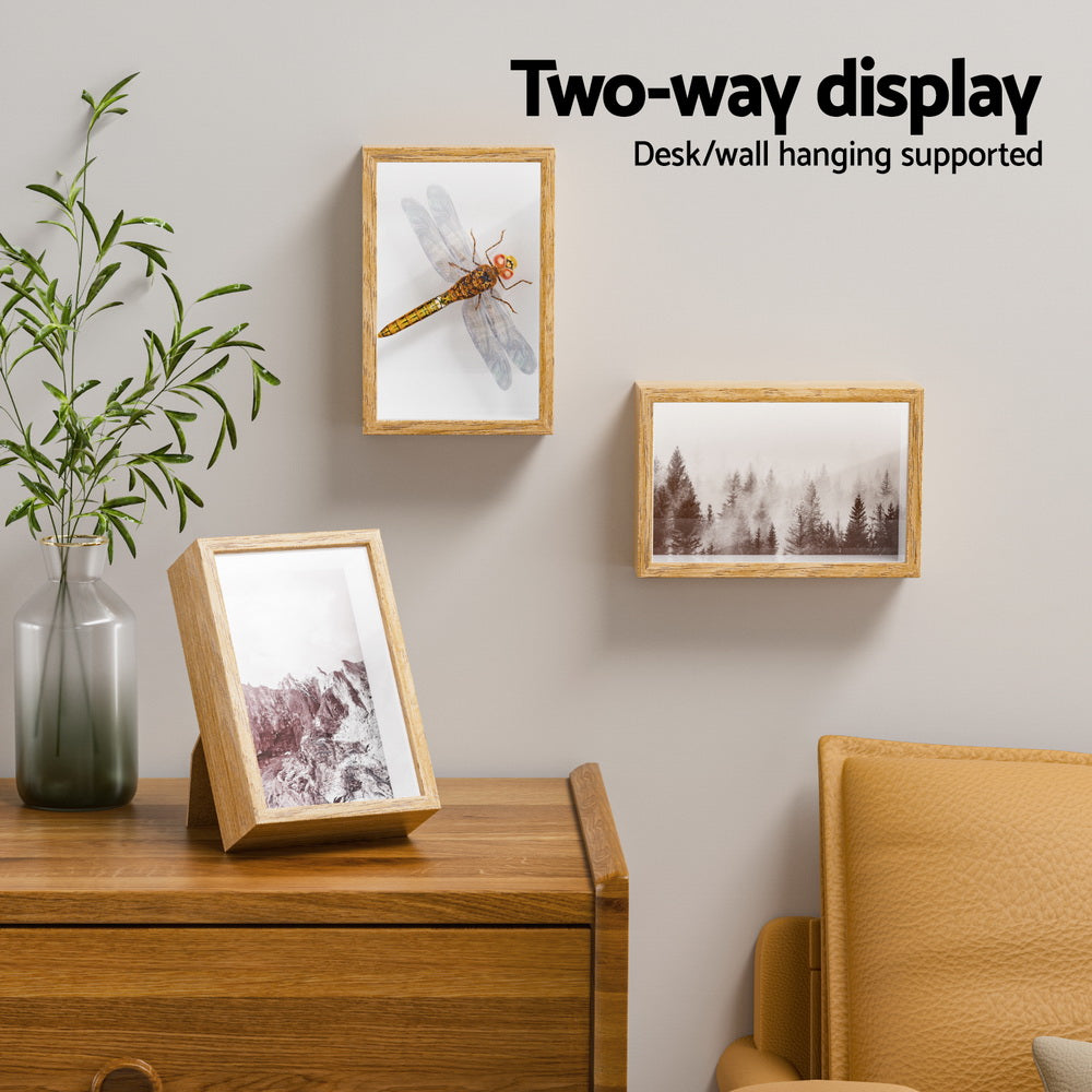 Picture Frames: Artiss Photo Frame 3PCS Set 3D