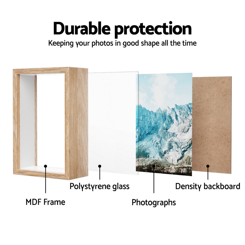 Picture Frames: Artiss Photo Frame 3PCS Set 3D