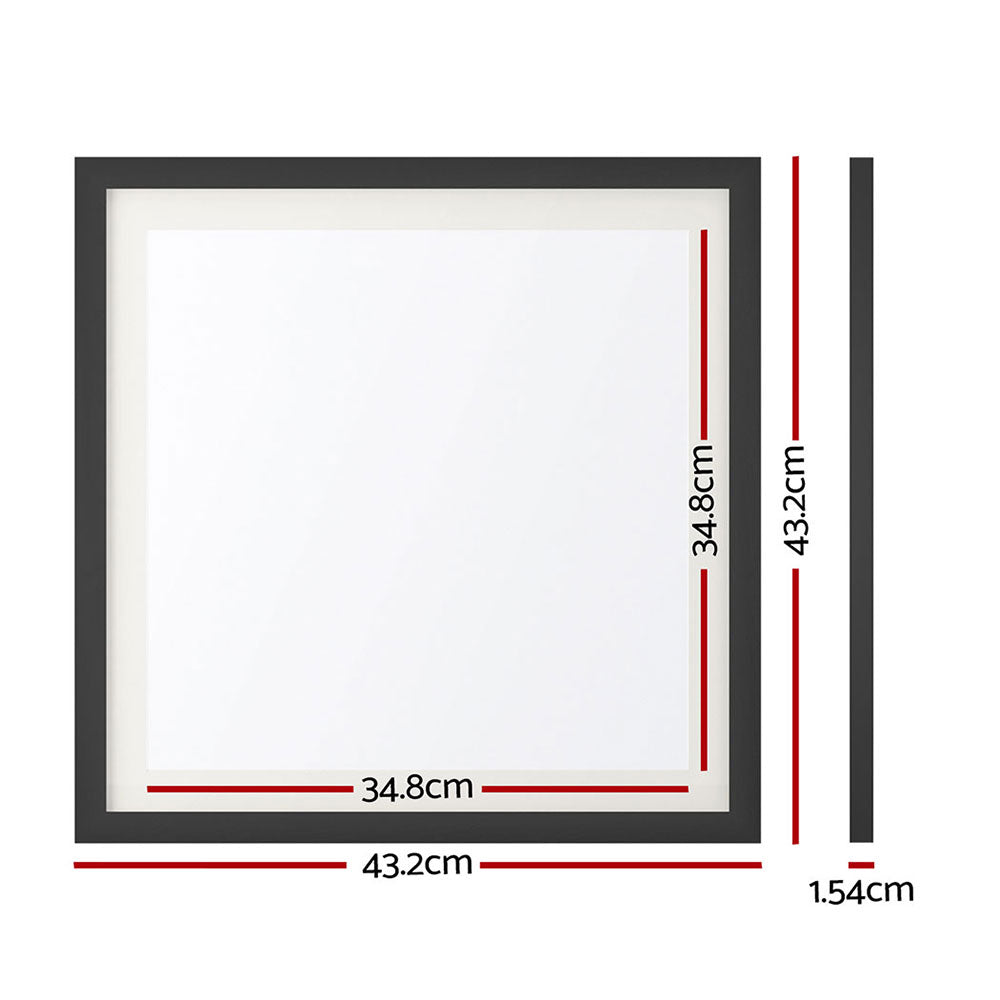 Picture Frames: Artiss Photo Frame 2PCS Set Black