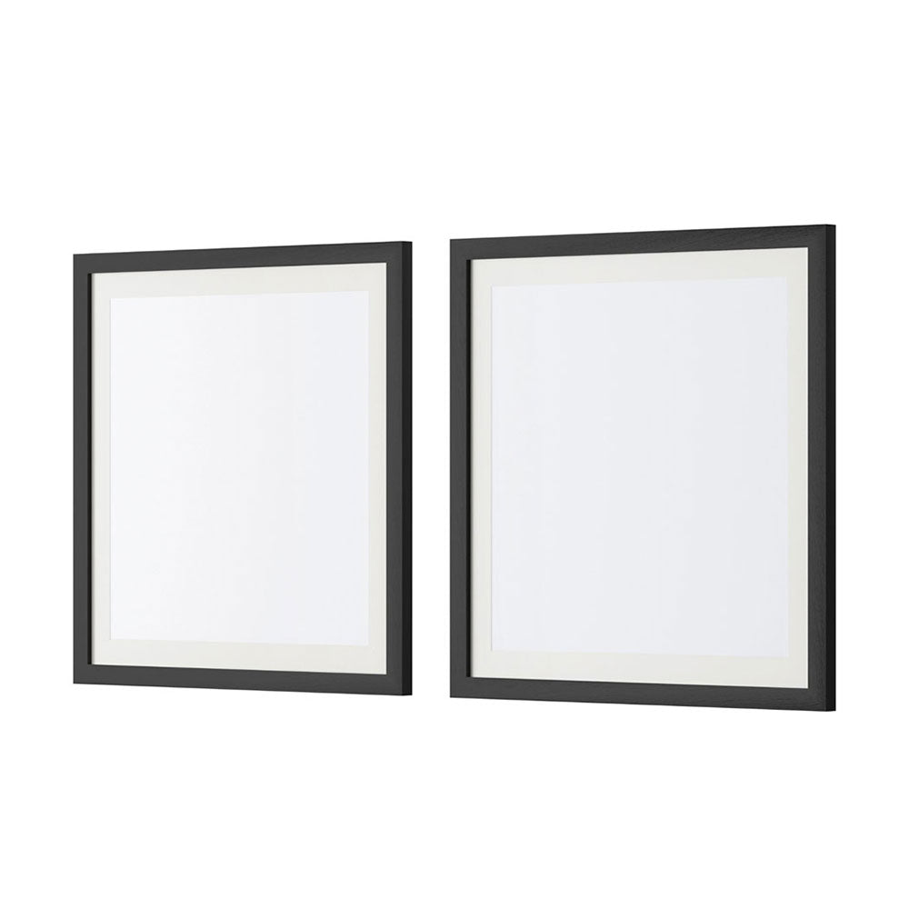Picture Frames: Artiss Photo Frame 2PCS Set Black