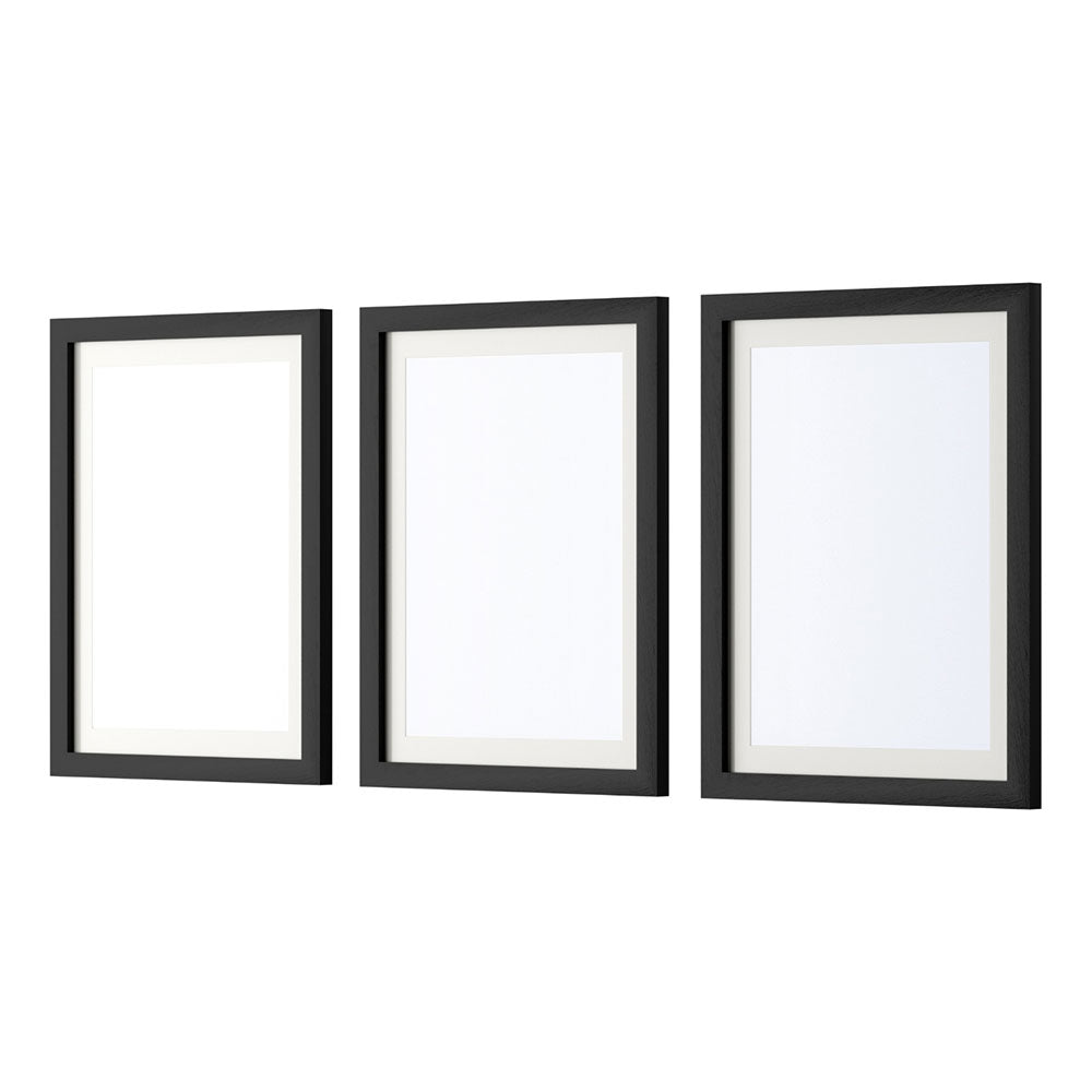 Picture Frames: Artiss Photo Frame 3PCS Set Black